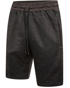 KAM Active Performance Marl Shorts Charcoal